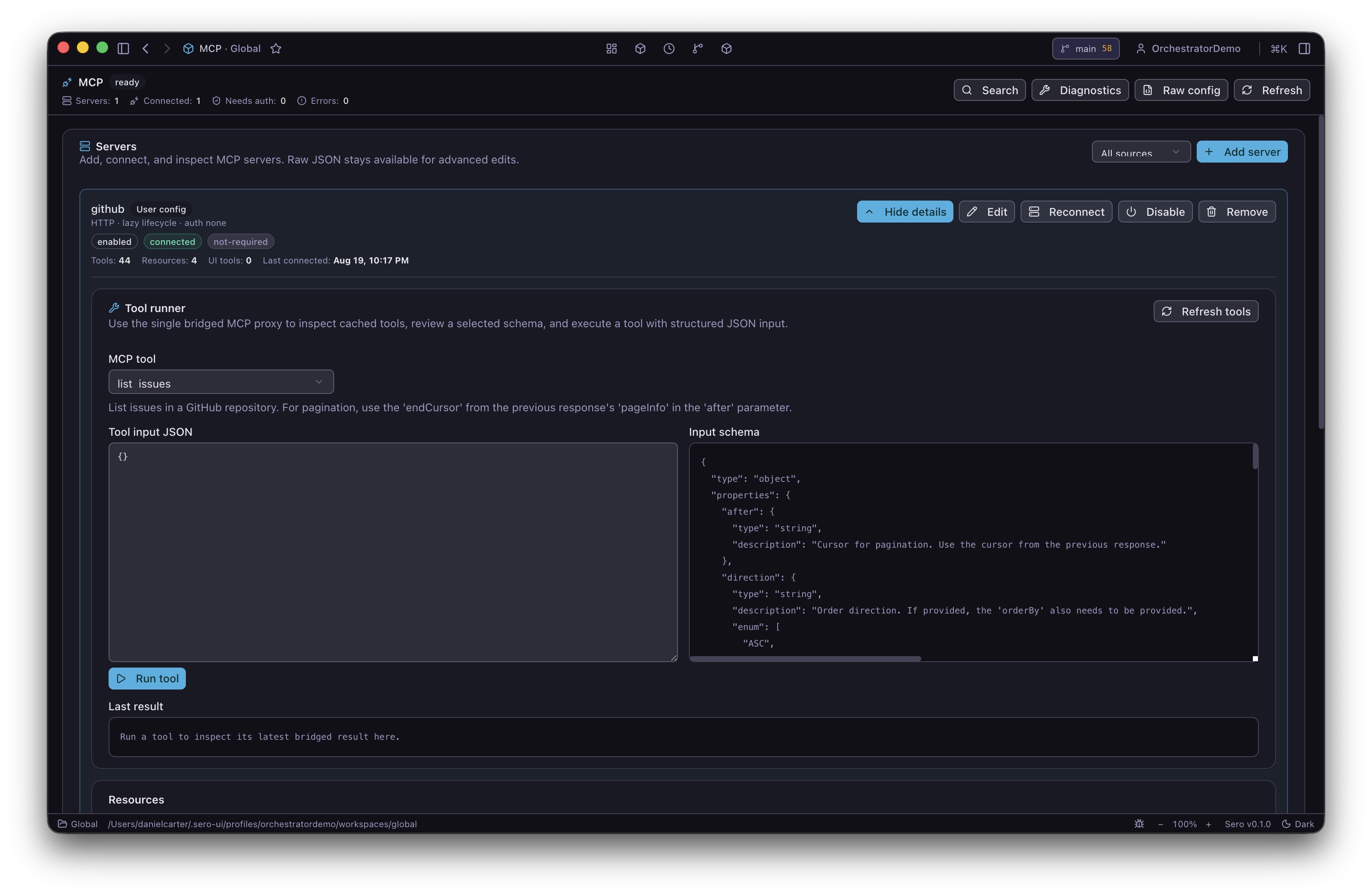 MCP manager